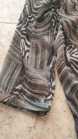 Blusa estampada mujer