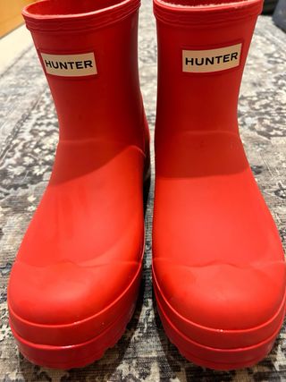 Botas de agua Hunter Rojas Talla 39