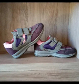 Scarpe ginnastica Madigan 30 viola rosa grigie