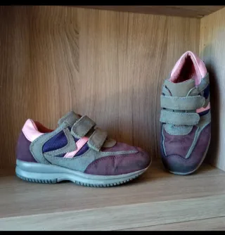 Scarpe ginnastica Madigan 30 viola rosa grigie