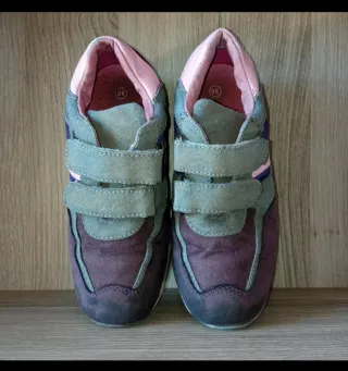 Scarpe ginnastica Madigan 30 viola rosa grigie