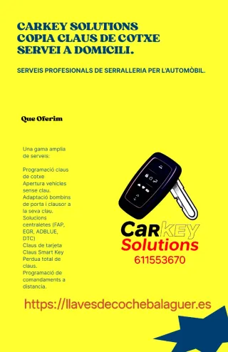 Llaves de Coche Balaguer