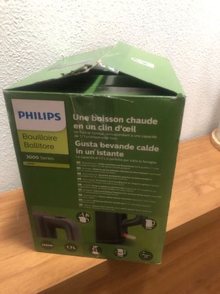 Hervidor Philips 3000 Series 1.7L SIN ESTRENAR