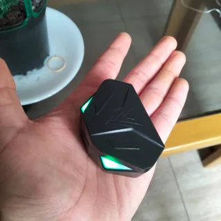 Auriculares Bluetooth Negros con luces led