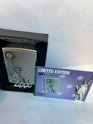 Mechero Zippo Edición Limitada Estatua Libertad