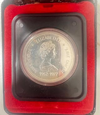 Dólar Canadá Plata Trono del Senado