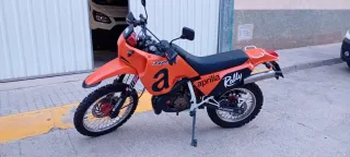Aprilia Tuareg Rally 125 Naranja
