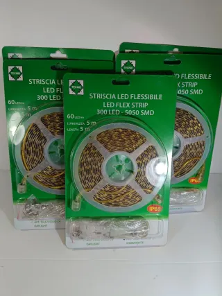 Set 5 strisce LED Tecnic Gialle 5m