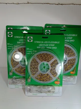 Set 5 strisce LED Tecnic Gialle 5m