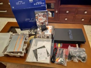 PlayStation 2 (PS2) Negra Completa