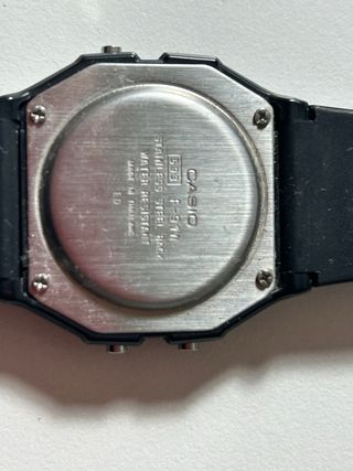Reloj Casio F-91W original
