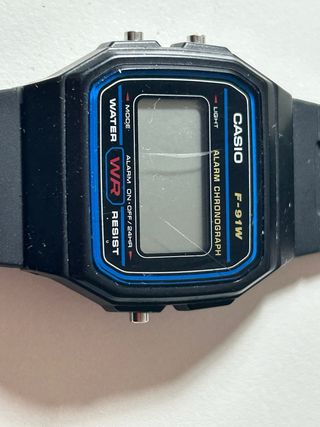 Reloj Casio F-91W original