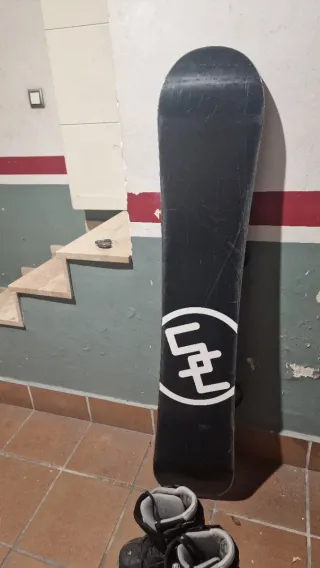 Tabla Snow Santa Cruz + Fijaciones + Botas