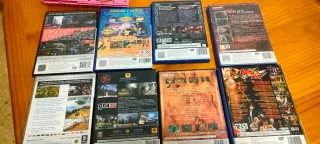 Pack Consola PS2 Rosa + 8 Juegos +tv