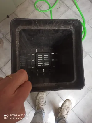 Maceteros Plástico Negro