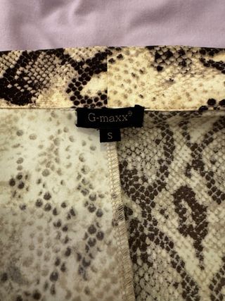 Conjunto Blazer y Pantalón Estampado Serpiente