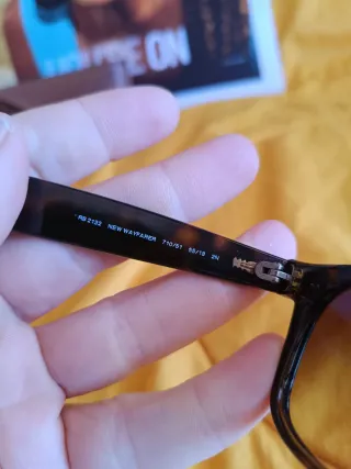 Gafas de sol Ray-Ban New Wayfarer Marrón Grandes