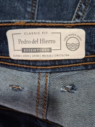 Vaqueros Pedro del Hierro Hombre Azul
