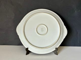 🇫🇷 Bandeja Limoges redonda antigua Porcelana