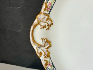 🇫🇷 Bandeja Limoges redonda antigua Porcelana