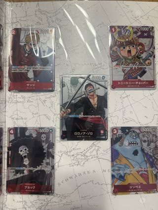 Colección Cartas One Piece 25 Aniversario
