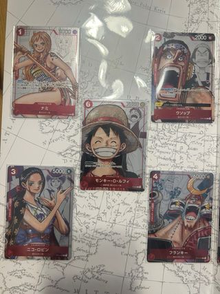 Colección Cartas One Piece 25 Aniversario