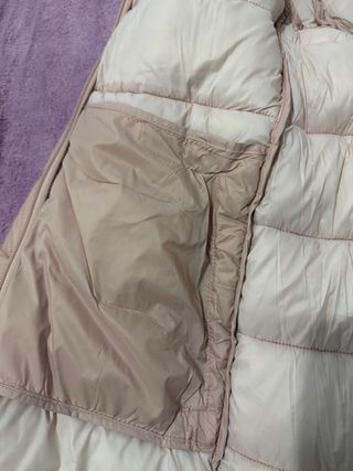 Abrigo Polo Mujer Talla S Rosa