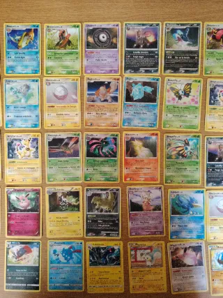 Lote 40 Cartas Pokémon DP Raras