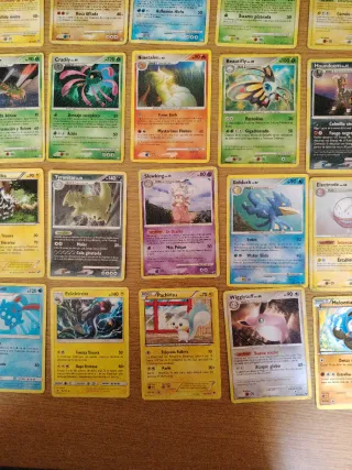 Lote 40 Cartas Pokémon DP Raras