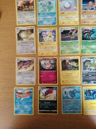 Lote 40 Cartas Pokémon DP Raras