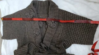 Chaleco marrón vintage