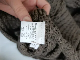 Chaleco marrón vintage