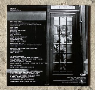 David Bowie Ziggy Stardust Vinile + DVD AUDIO