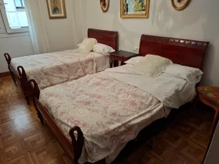 2 Camas Cerezo Talla 105