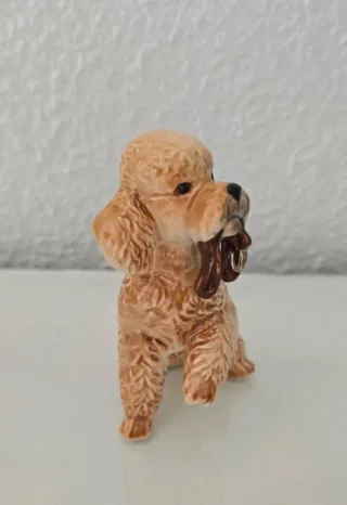 Caniche de porcelana Goebel W. Germany.