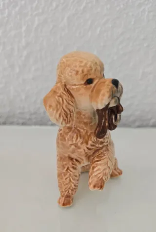 Caniche de porcelana Goebel W. Germany.