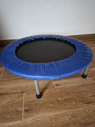 Mini Cama Elástica Infantil Azul