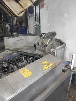 Limpieza de maquinaria industrial