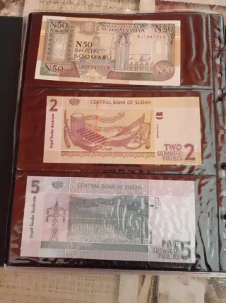 Lotto 245 banconote mondiali Tutte FDS