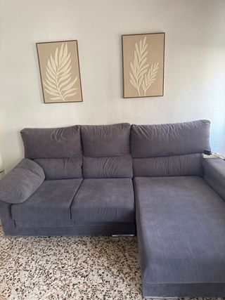 Sofá modular gris 3 plazas sofa cama tambien