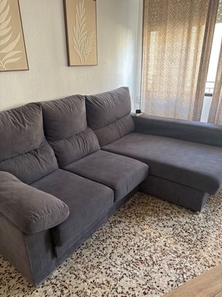 Sofá modular gris 3 plazas sofa cama tambien