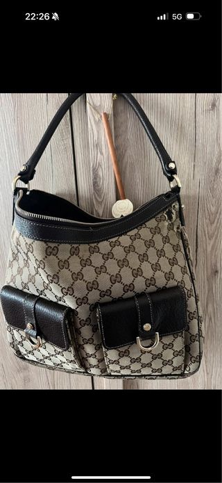 Borsa a spalla Gucci monogram