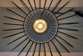 Lampada da Tavolo Metallo Industrial