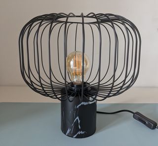 Lampada da Tavolo Metallo Industrial