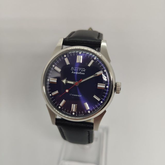 Reloj vintage Ruso Vostok Acero Inox. URSS