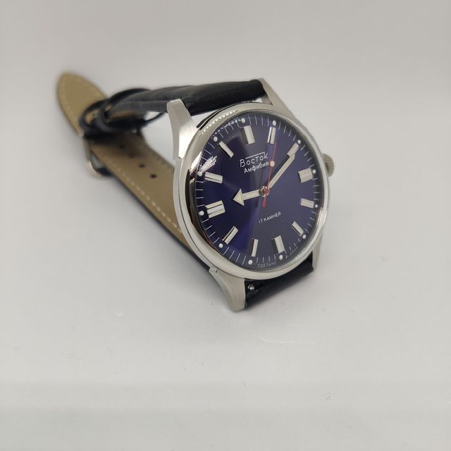 Reloj vintage Ruso Vostok Acero Inox. URSS