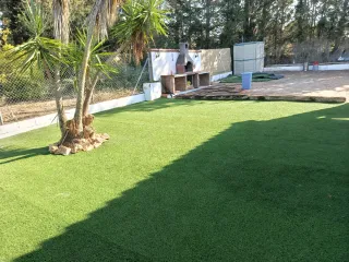 Césped artificial reciclado ♻️