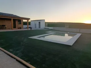 Césped artificial reciclado ♻️