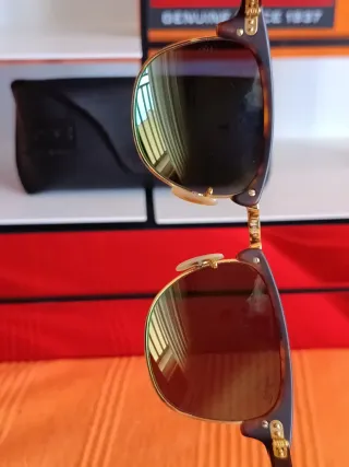 Gafas de sol Ray-Ban Clubmaster Marrón/Verde