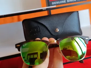 Gafas de sol Ray-Ban Clubmaster Marrón/Verde